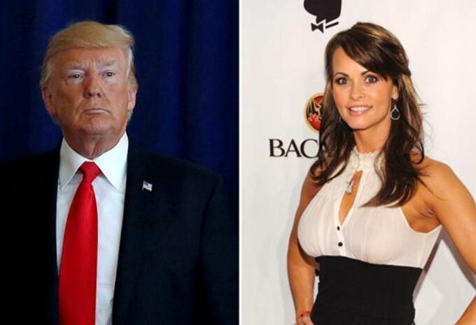 Donald Trump y Karen McDougal. Donald Trump y Karen McDougal.