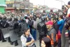 Bloqueo estación de TransMilenio Biblioteca Tintal Bloqueo estación de TransMilenio Biblioteca Tintal