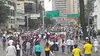 La Carrera Séptima en Bogotá se llenó de cientos de ciudadanos que dijeron NO al terrorismo.
