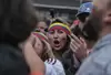 Concentración de venezolanos en el Carulla de la Calle 85