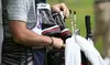 Caddie de golf en el Country Club de Bogotá