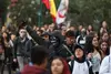 Marcha de estudiantes termina en fuertes desmanes Marcha de estudiantes termina en fuertes desmanes