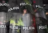 Marcha de estudiantes terminó en fuertes desmanes, en Bogotá